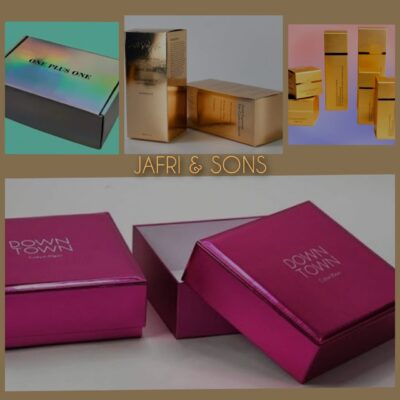Silver & Gold Metalized Boxes